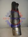 Exhaust manifold with flame tube - 1 picture(s)